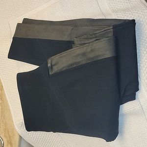 Spanx NWT L sueded detail on side legs